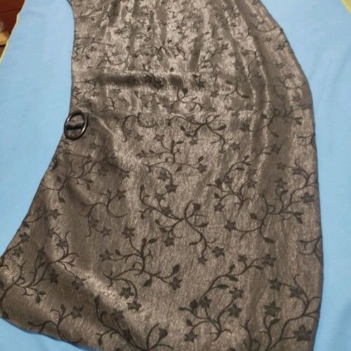 Italian mini jacquard skirt new with floral pattern No 46