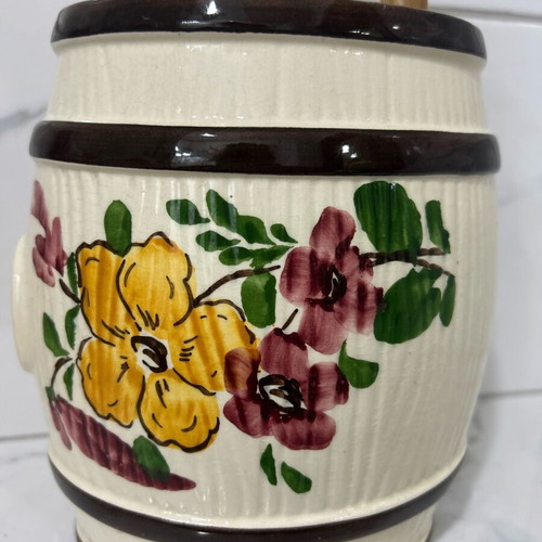 Porcelain whiskey barrel Germany retro like new