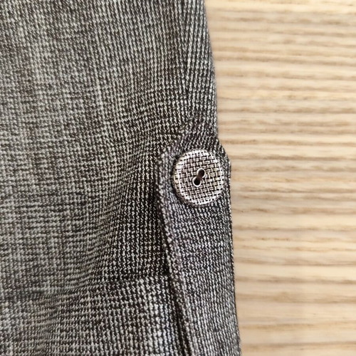 Vintage Y2K tailored shorts gray tweed, like new