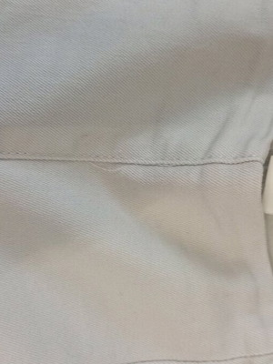 Zara women's pants slightly elastic, ecru color, like new