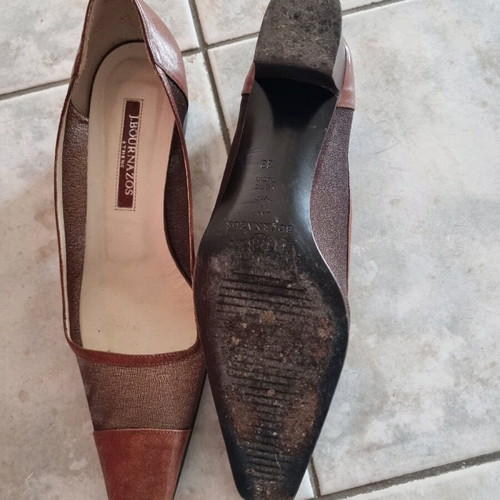 J. Bournazos shoes used, brown, size 38