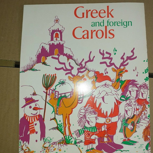 Greek and foreign carols book new