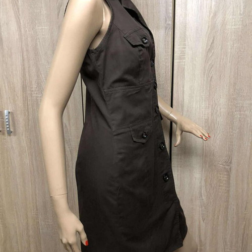Sandro Ferrone dress brown like new, size S