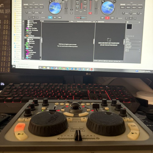 Hercules DJ Console MK2 used USB DJ controller and audio interface