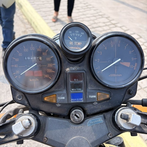 Honda CB900F motorcycle, 1980 model, 900 cc, black