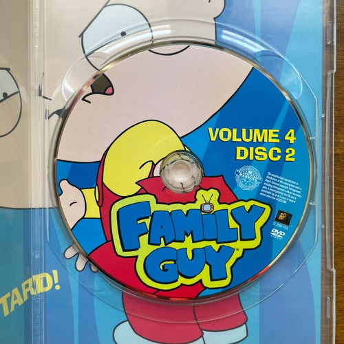 Family Guy DVD Volume Four like new, Region 1, no Greek subtitles