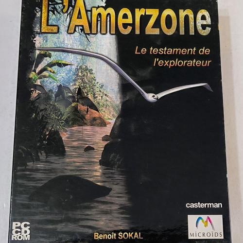 PC Amerzone Big Box Microids like new, French edition