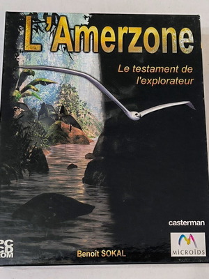 PC Amerzone Big Box Microids like new, French edition