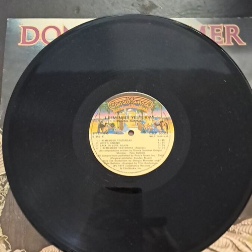Donna Summer I Remember Yesterday vinyl record
