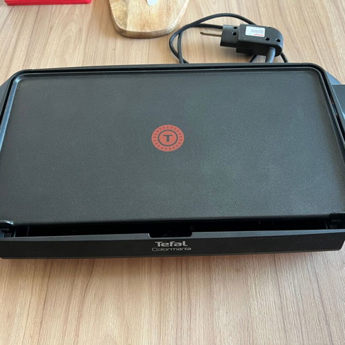 Tefal Colormania electric grill black like new