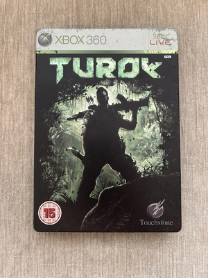 Turok Steelbook Edition Xbox 360 μεταχειρισμένο, αγγλικό