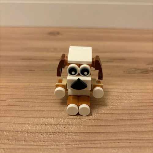 Lego promotional set with baby puppy like new