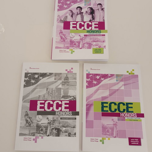 ECCE Honors Teacher’s Edition Set of 3 Books new, Burlington