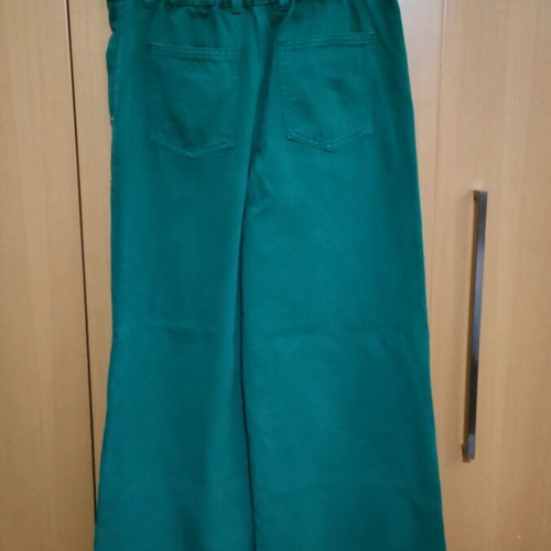 Denim pants green United Colors of Benetton new, size M 38 10