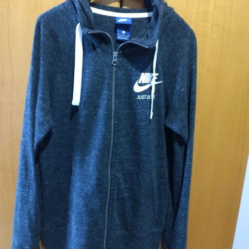 Nike Sportswear vintage athletic jacket used, size small, black