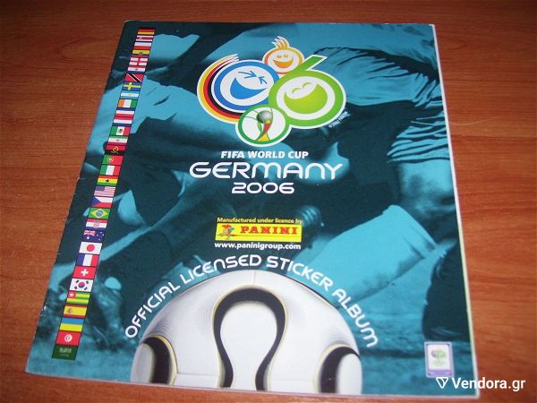  PANINI WORLD CUP 2006 REPRINT COMPLETE ALBUM!!