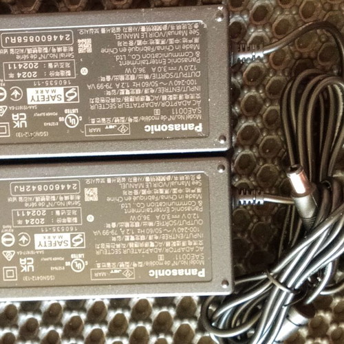 Panasonic SAE0011 power adapters for AG-UX90K camera, set of 2
