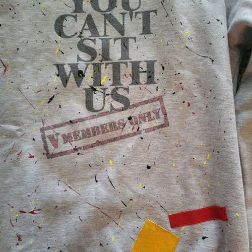 Vagrancy sweatshirt gray like new, size S