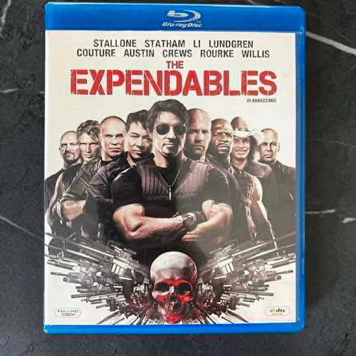 The Expendables Blu-ray used with Greek subtitles