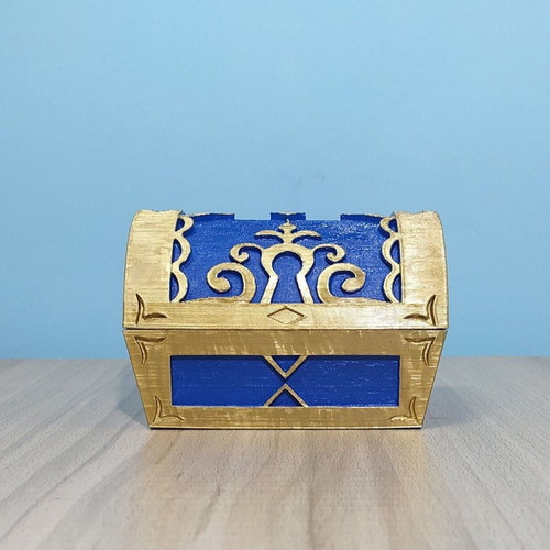 Kingdom Hearts chest new, 3D printed, hand painted