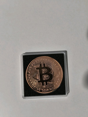 Metal bitcoin coin new, excellent quality