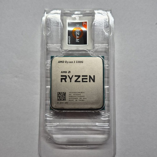 Ryzen 3 3200G processor with integrated graphics like new, AM4 socket