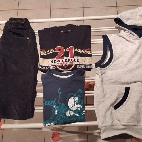 Winter clothes pack for boys 8-9 years with jean jacket like new, 14 pieces