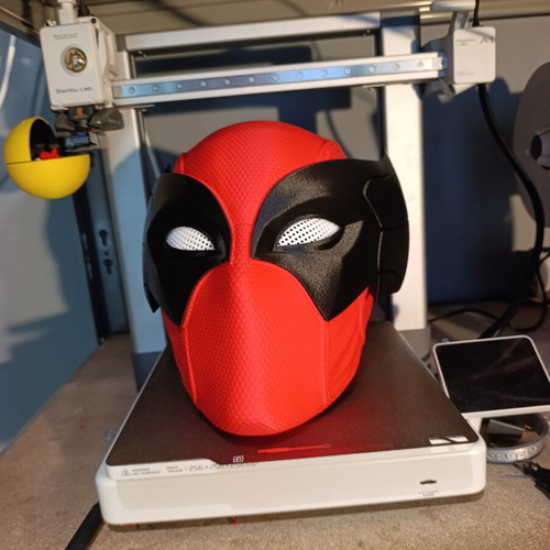 Deadpool x Wolverine 3D Printed Mask custom fit, new