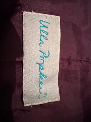 Ulla Popken purple velvet jacket like new, size Large
