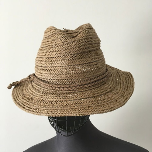 Stamion Panama Hat Made in Greece like new, brown