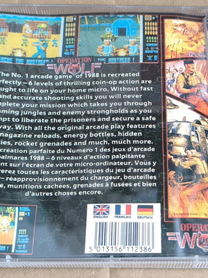 Operation Wolf (Ocean) Amstrad Disk like new