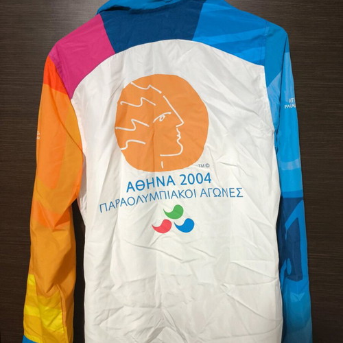 Authentic 2004 Paralympic Games Windbreaker like new
