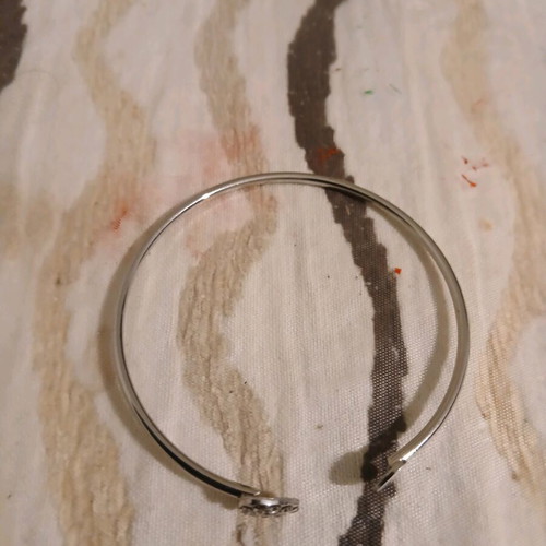 Women's silver-plated bracelet elegant and discreet new