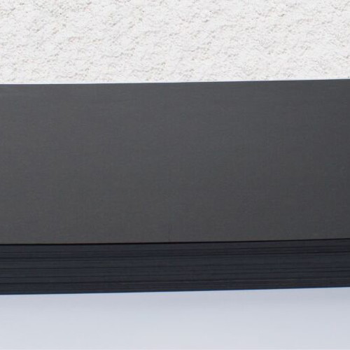 Black cardboard sheets 110, 35x50cm, 200g, new