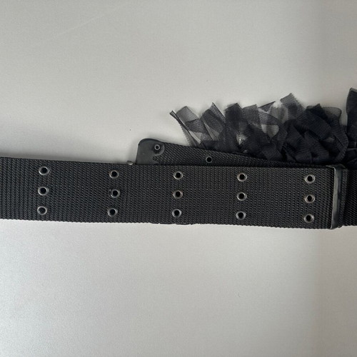 Women's belt used, black