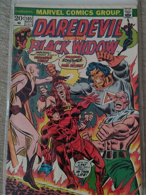 Daredevil #105 Marvel comic 1973