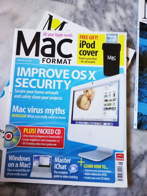 Mac magazines like new, pack of 2 issues