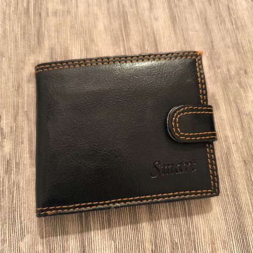 Brown leather type wallet new
