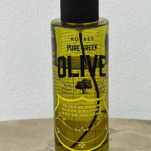 Olive Blossom Eau de Cologne Korres used, 100 ml