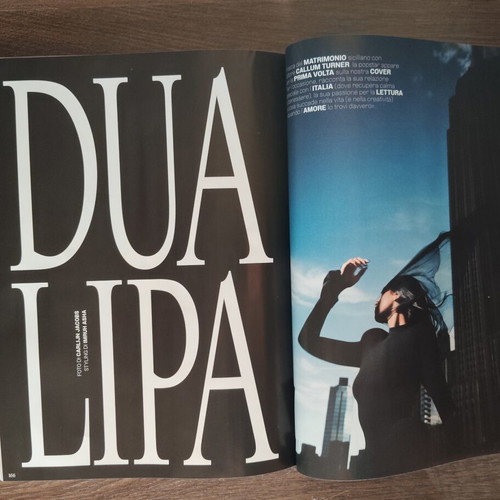 Περιοδικό Vogue Italia τεύχος Σεπτεμβρίου 2026 αρ. 912 με εξώφυλλο Dua Lipa