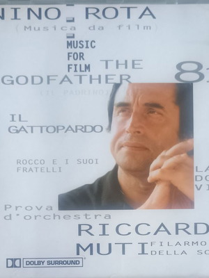 Nino Rota Music for Films CD μεταχειρισμένο, original Sony