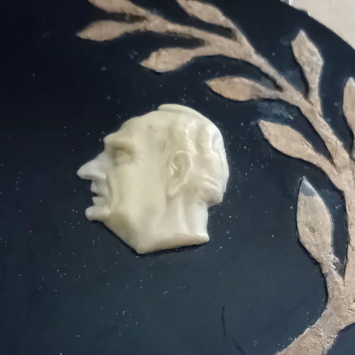 Vintage Georgios Papandreou Commemorative Pendant used, 10cm diameter