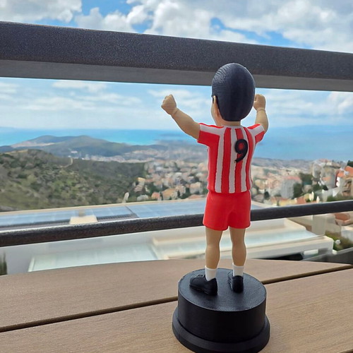 Anastopoulos 3D printed figure, Olympiakos