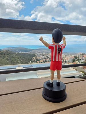 Anastopoulos 3D printed figure, Olympiakos