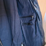 Leather jacket, black, Lapel, size M