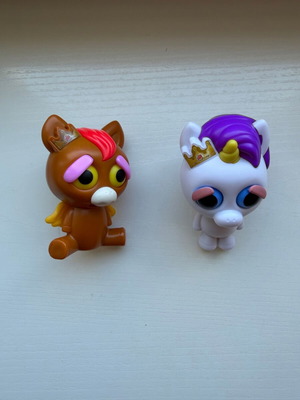 Φιγούρες Burger King Feisty Pets μεταχειρισμένες, πακέτο 2