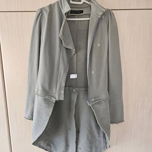 Ioanna Kourbela coat size small like new, gray green