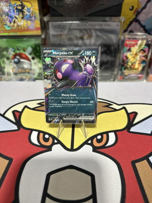 Morpeko ex 55/84 Διπλή σπάνια κάρτα Pokémon Pitch Black