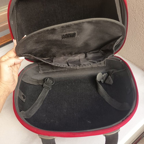 Κόκκινο βαλιτσάκι ταξιδιού, 35x28 εκ.