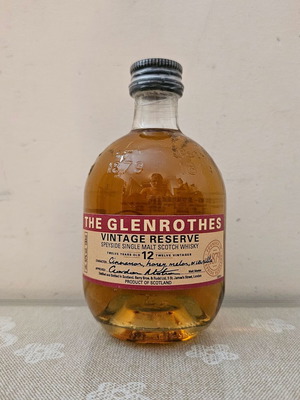 Rare Glenrothes Vintage Reserve 12yo Whisky miniature new
